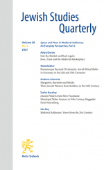 Into the Market and Back Again: Jews, Trust and the Medieval Marketplace