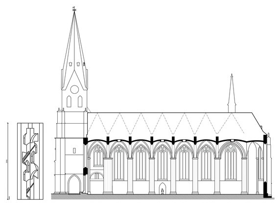 The Church of Friedberg Refael Lidor Yashar (Refa.design) PLA, wood. Computer-Aided Design*, 3D Printing (FDM), Laser Cutting 150x150x10cm
